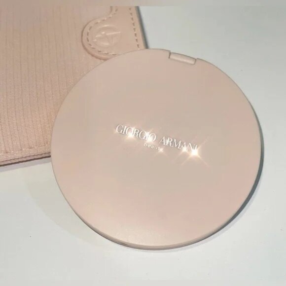 Giorgio Armani Pink Card Holder and Compact NEW - Picture 3 of 7